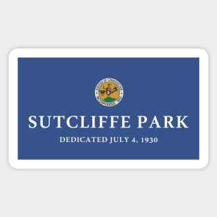 Sutcliffe Park Sticker